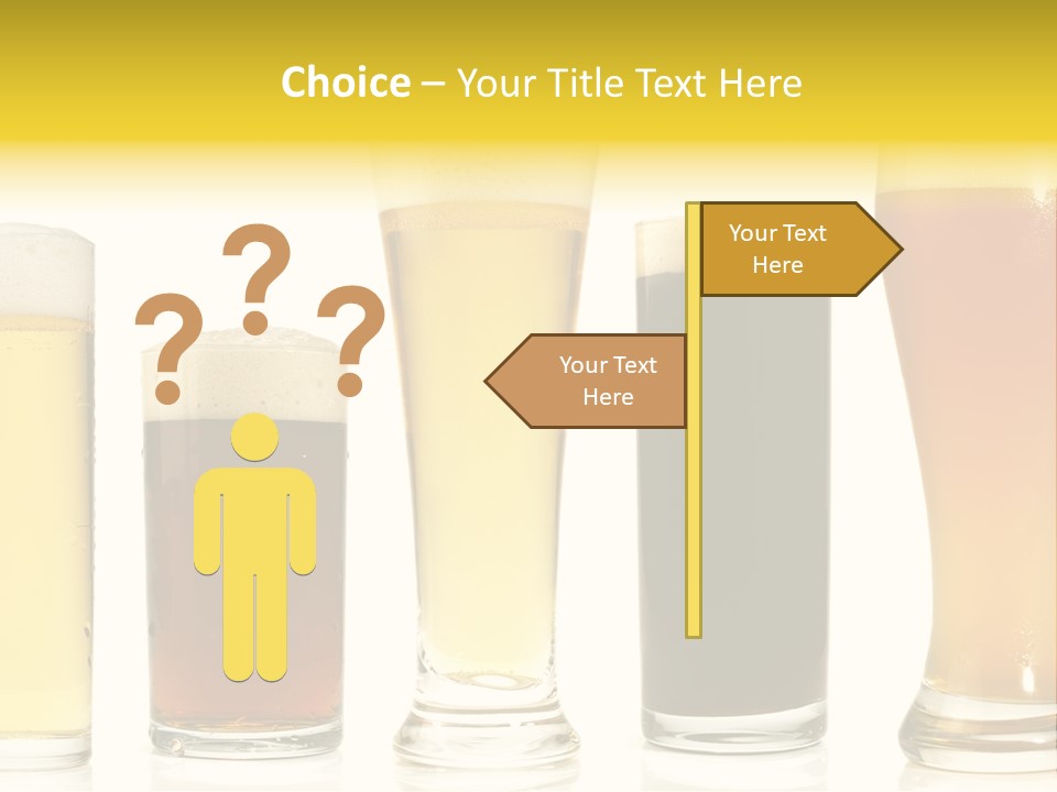 Schaum Bockbier Schwarzbier PowerPoint Template