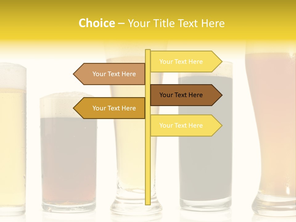 Schaum Bockbier Schwarzbier PowerPoint Template