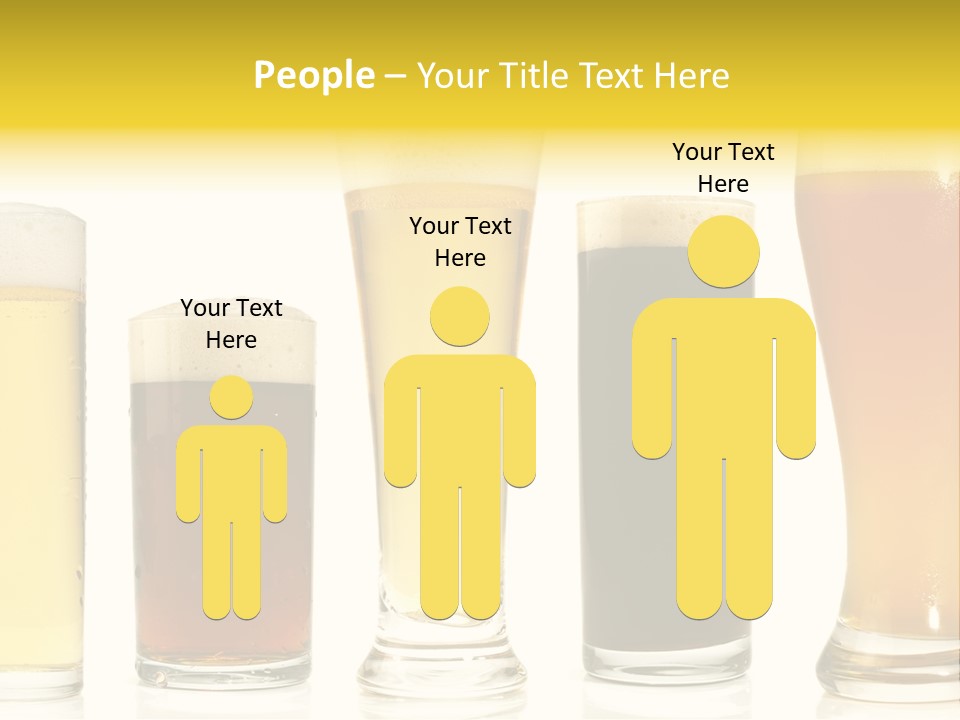 Schaum Bockbier Schwarzbier PowerPoint Template