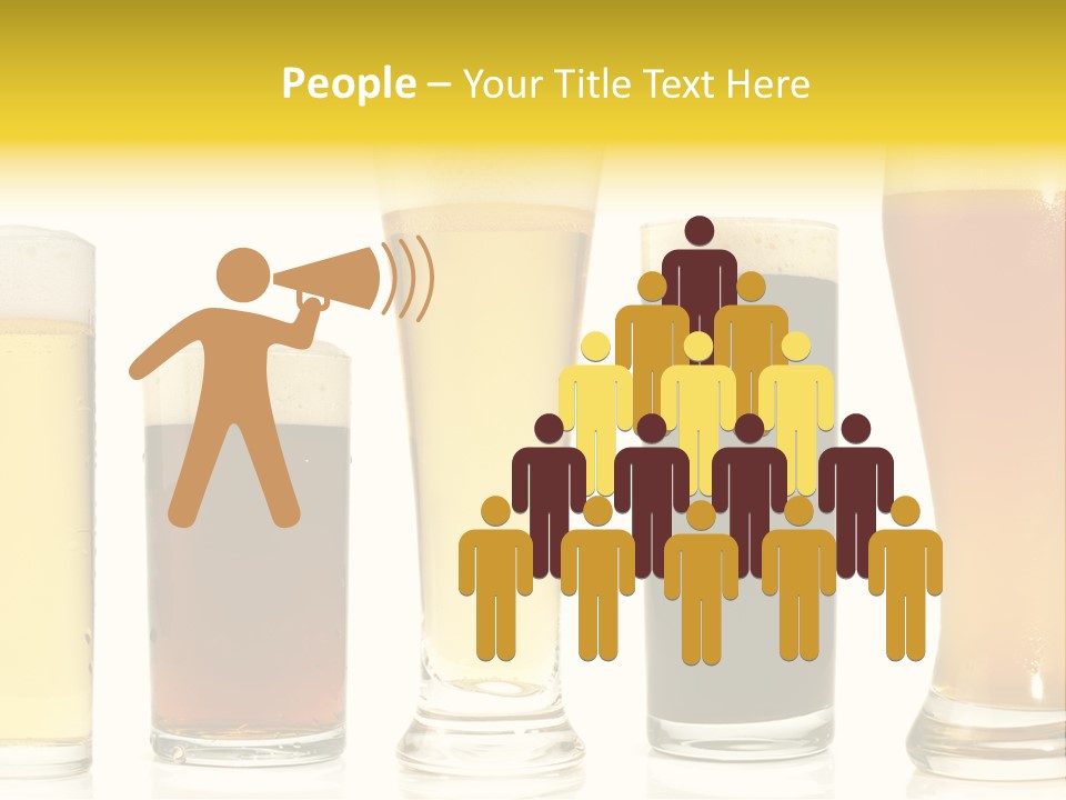 Schaum Bockbier Schwarzbier PowerPoint Template