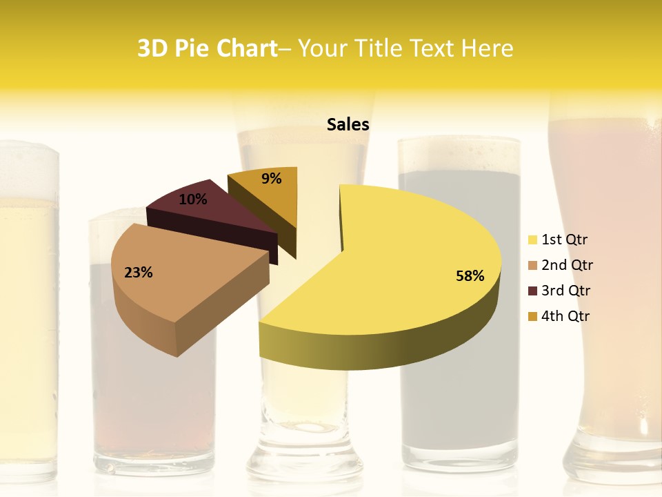 Schaum Bockbier Schwarzbier PowerPoint Template