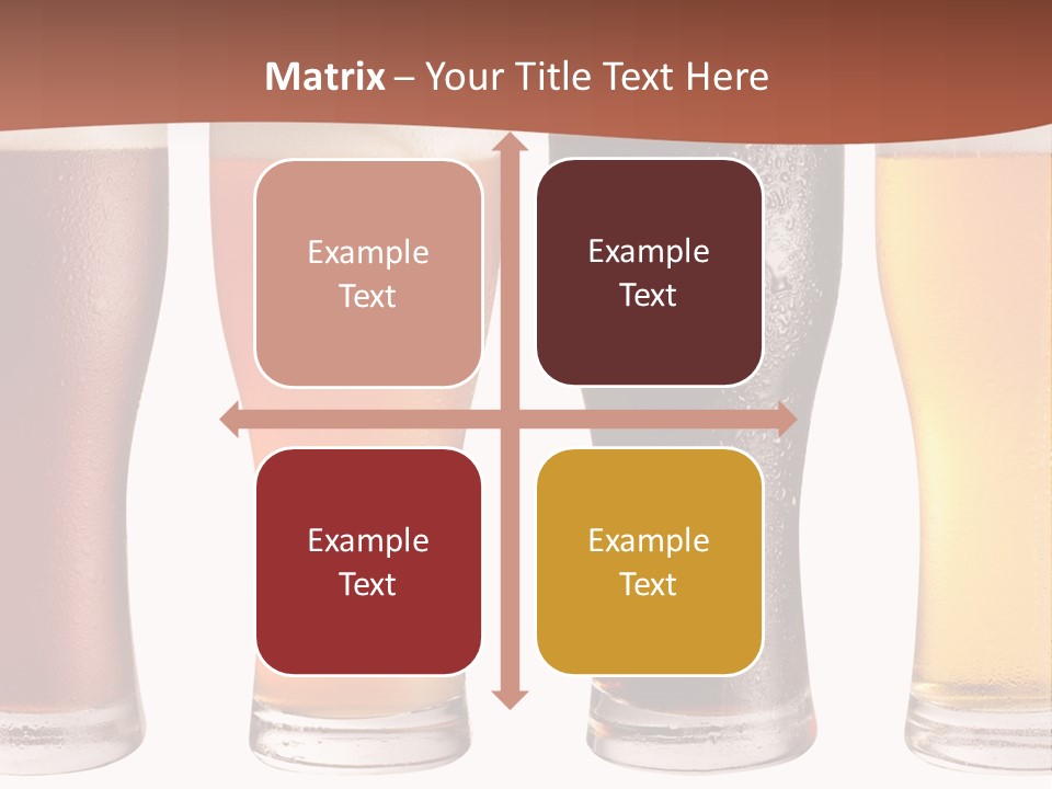 Life Gold Macro PowerPoint Template