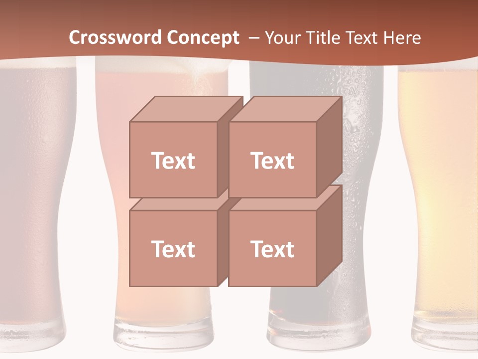 Life Gold Macro PowerPoint Template