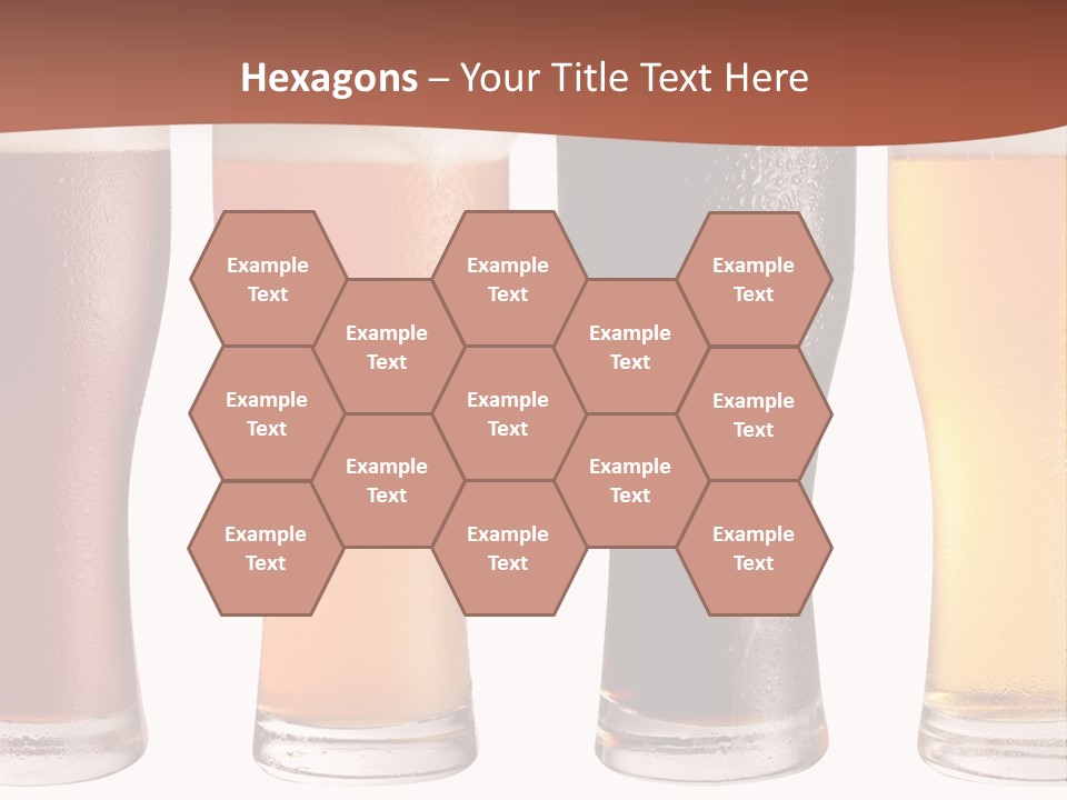 Life Gold Macro PowerPoint Template