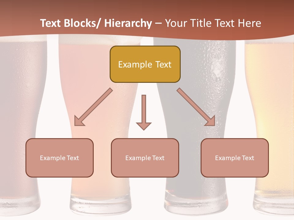 Life Gold Macro PowerPoint Template