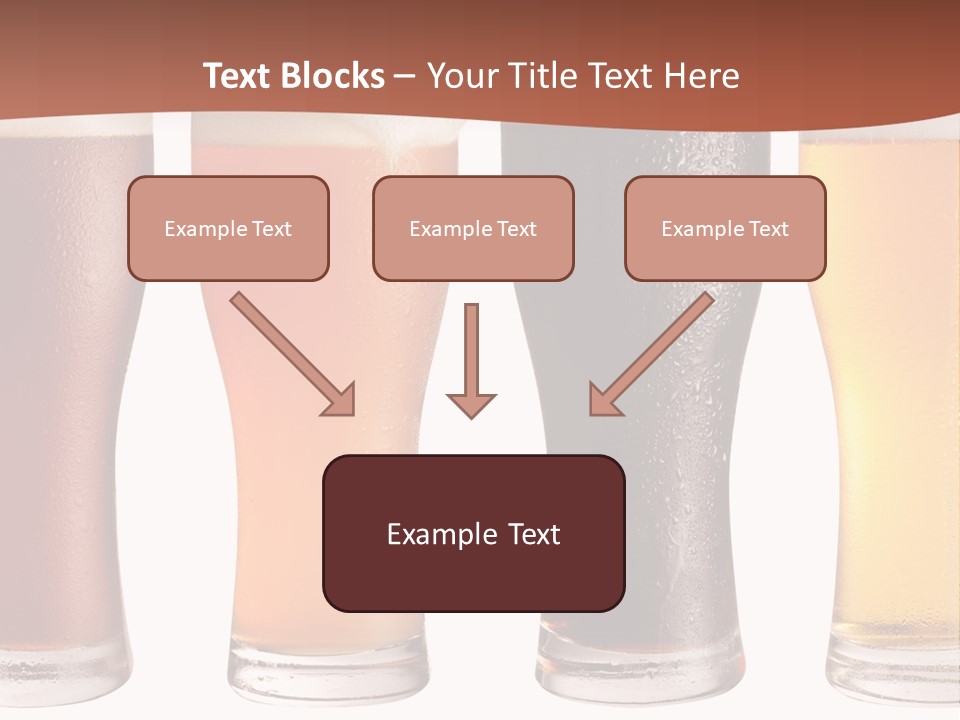 Life Gold Macro PowerPoint Template