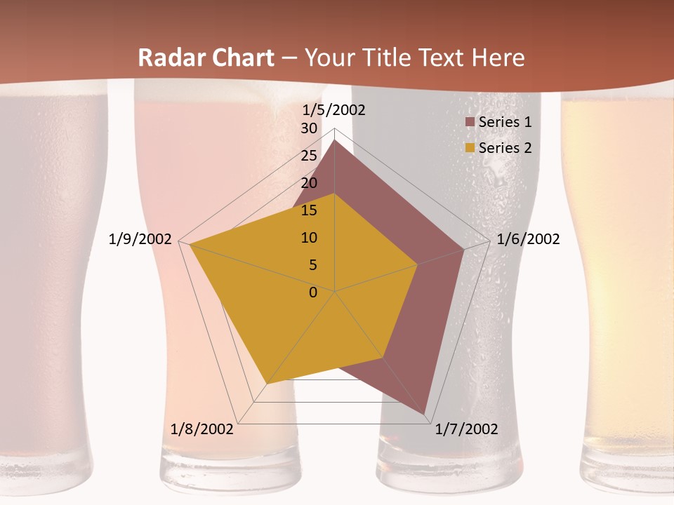 Life Gold Macro PowerPoint Template