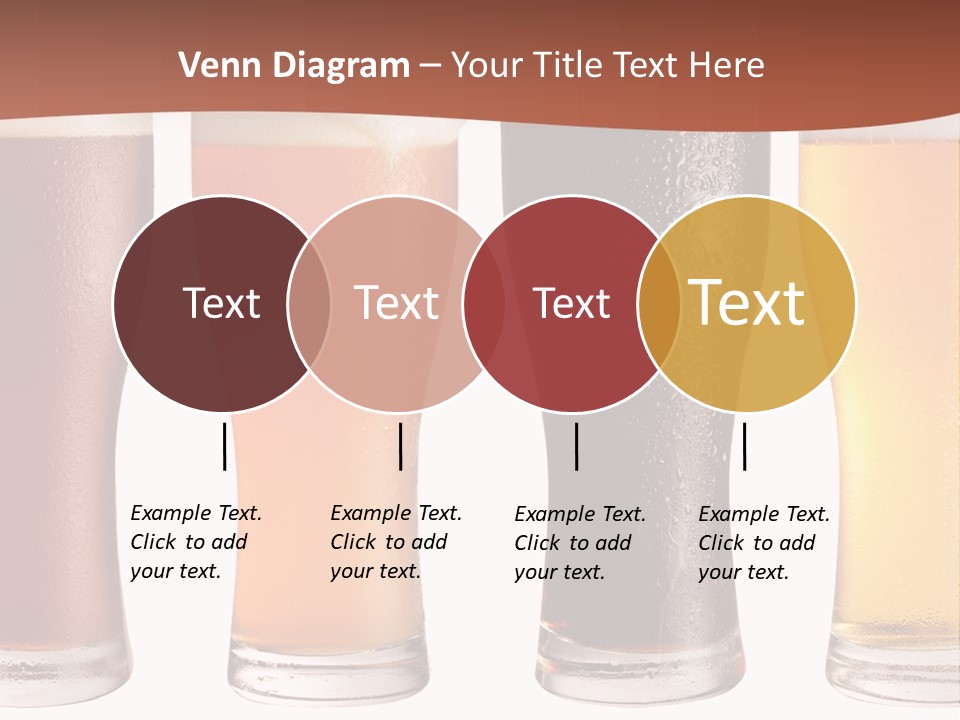 Life Gold Macro PowerPoint Template