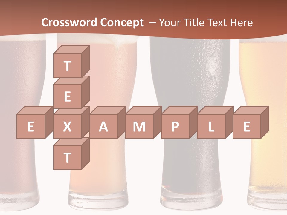 Life Gold Macro PowerPoint Template