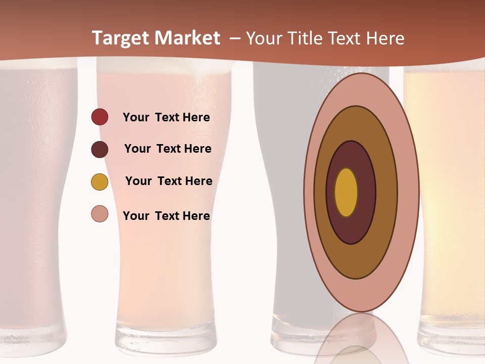 Life Gold Macro PowerPoint Template