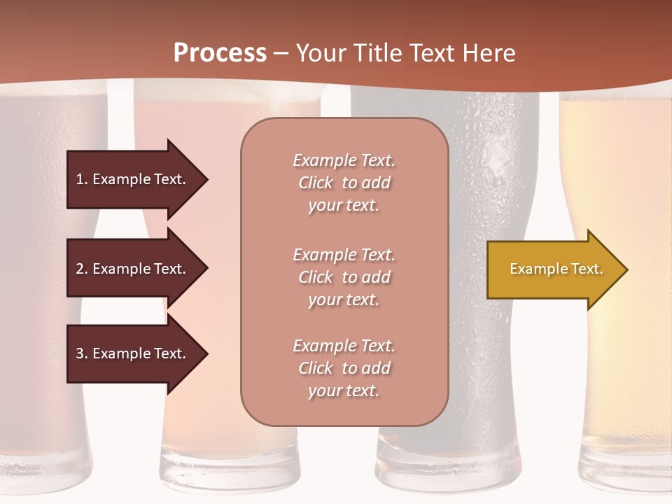 Life Gold Macro PowerPoint Template