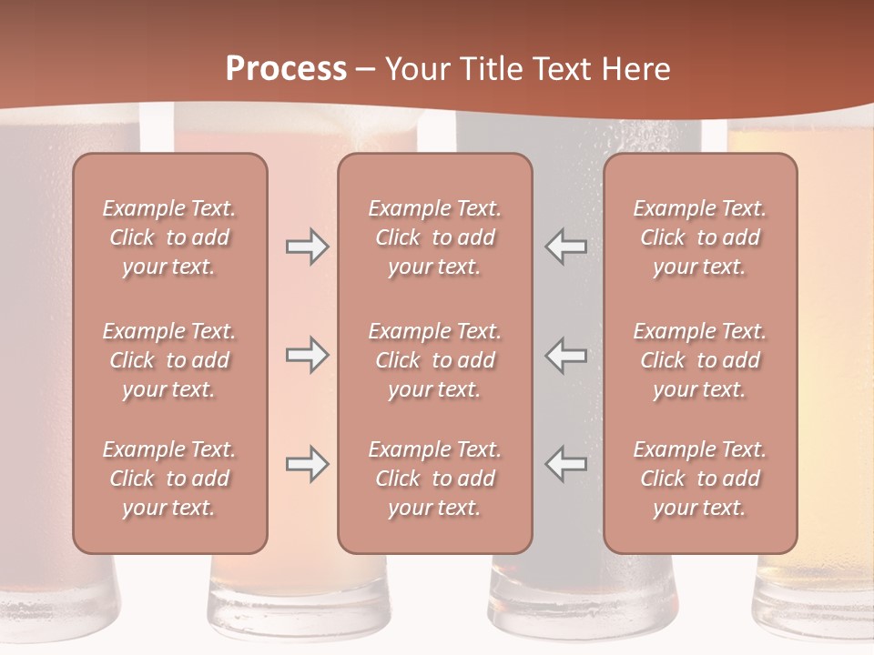 Life Gold Macro PowerPoint Template