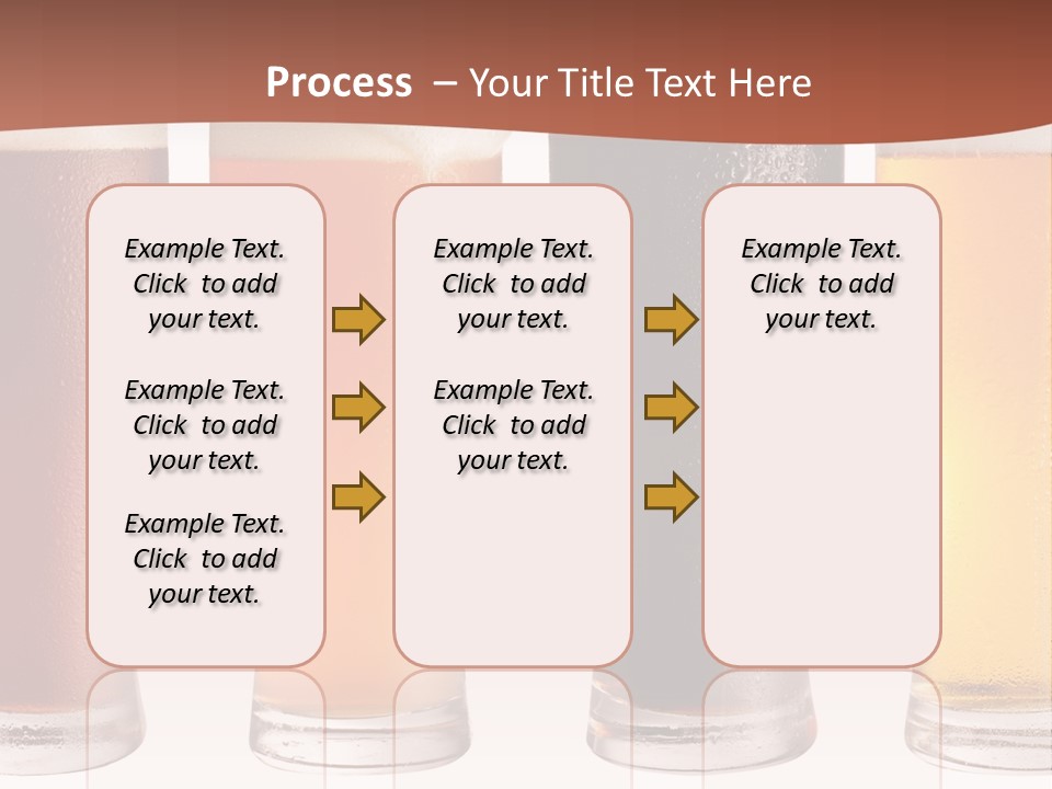 Life Gold Macro PowerPoint Template