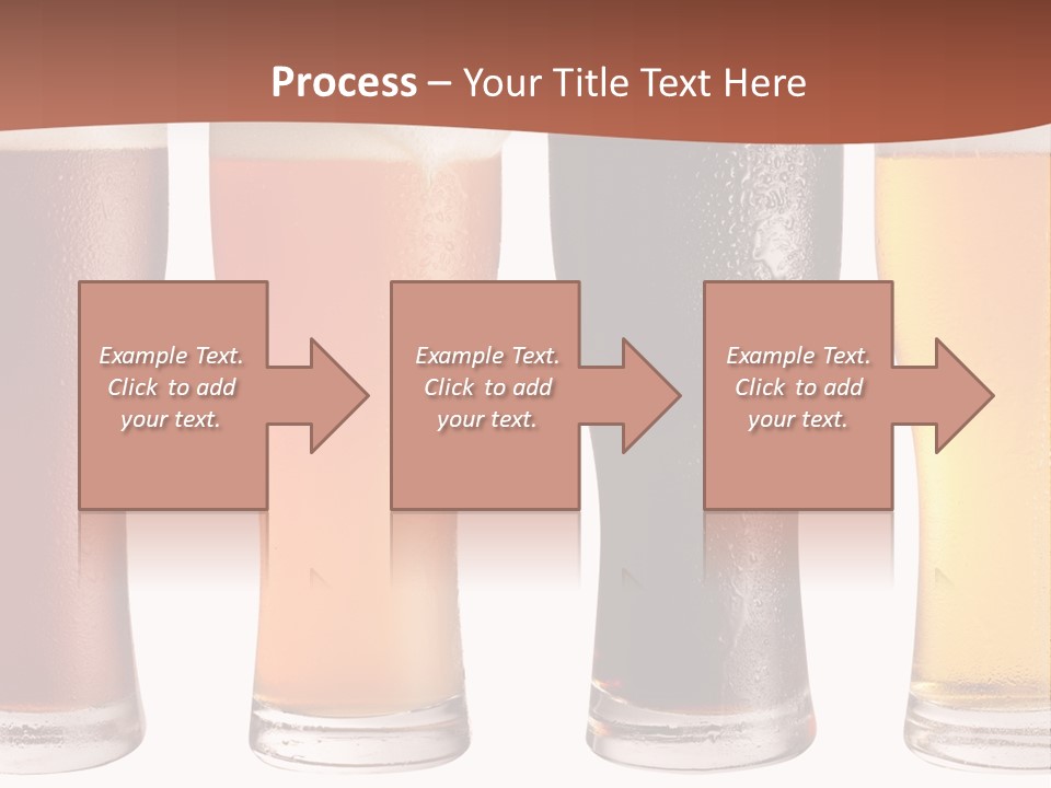 Life Gold Macro PowerPoint Template