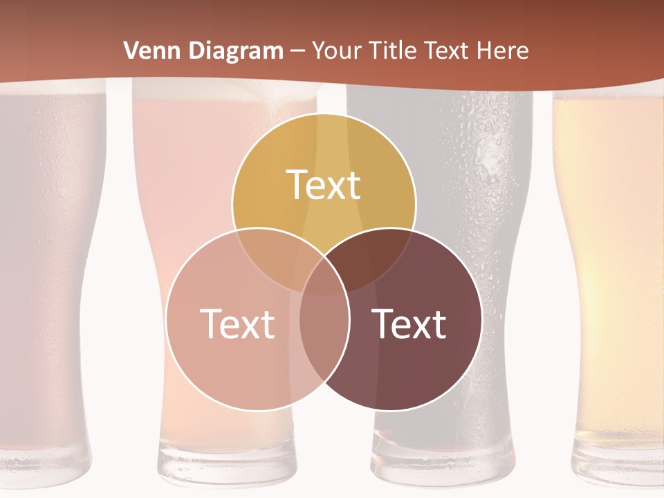 Life Gold Macro PowerPoint Template