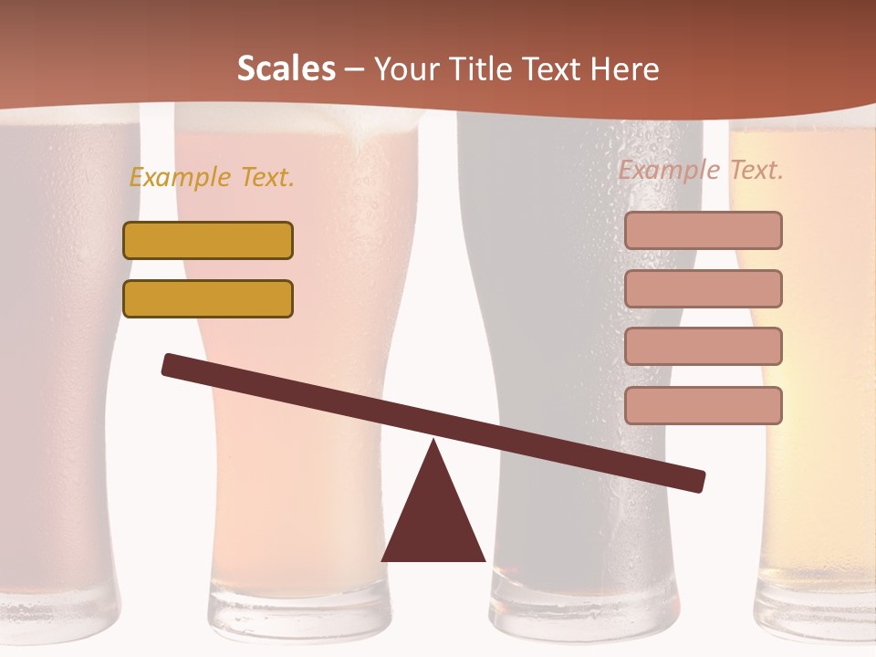 Life Gold Macro PowerPoint Template