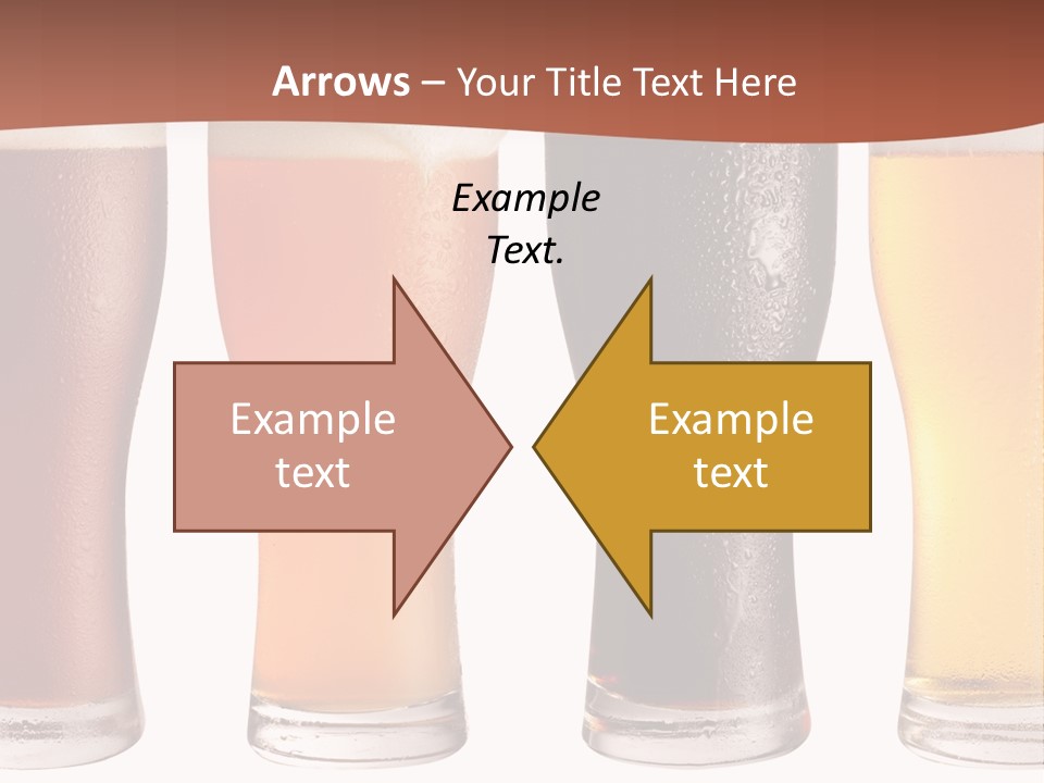 Life Gold Macro PowerPoint Template