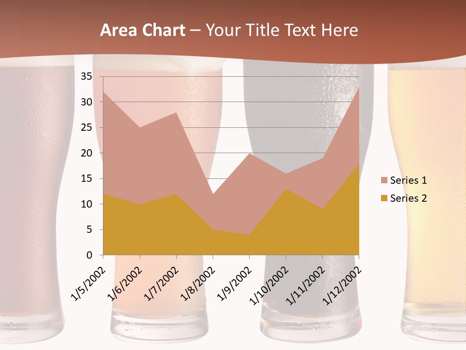 Life Gold Macro PowerPoint Template
