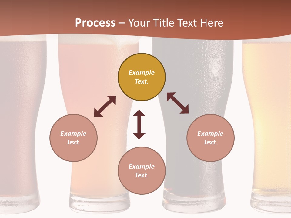 Life Gold Macro PowerPoint Template