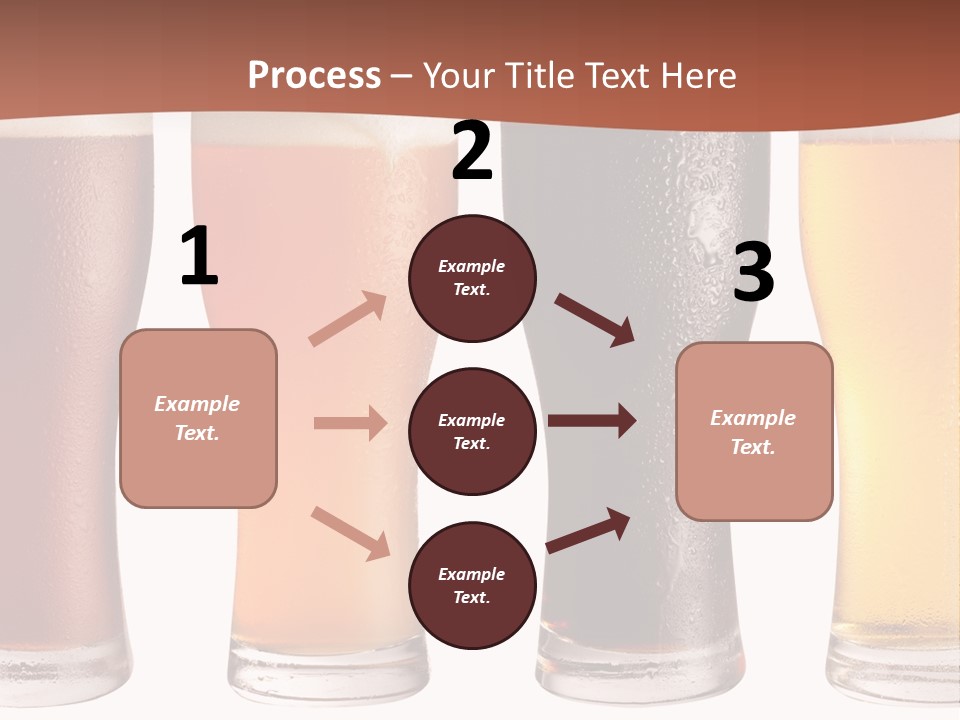 Life Gold Macro PowerPoint Template