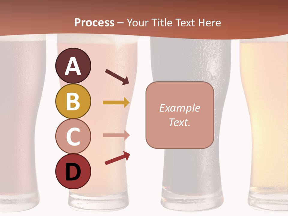 Life Gold Macro PowerPoint Template