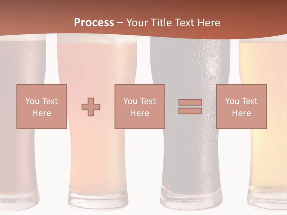 Life Gold Macro PowerPoint Template