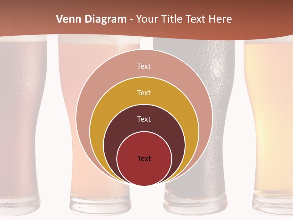 Life Gold Macro PowerPoint Template