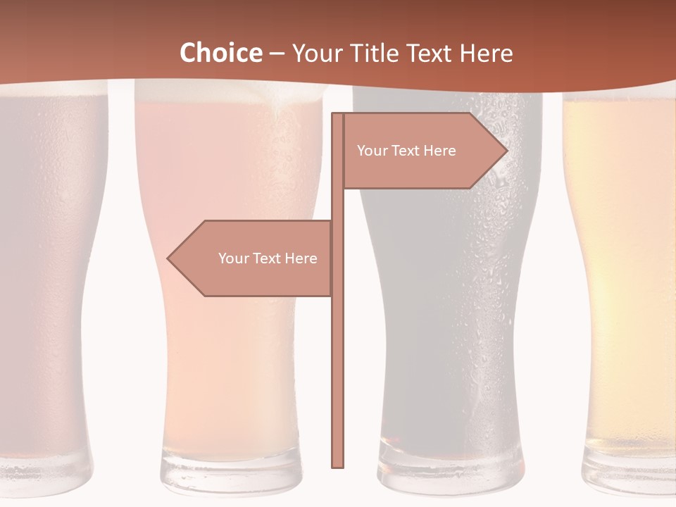 Life Gold Macro PowerPoint Template