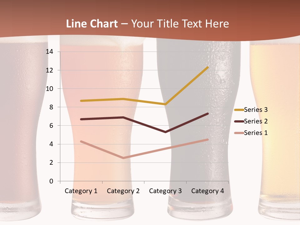 Life Gold Macro PowerPoint Template