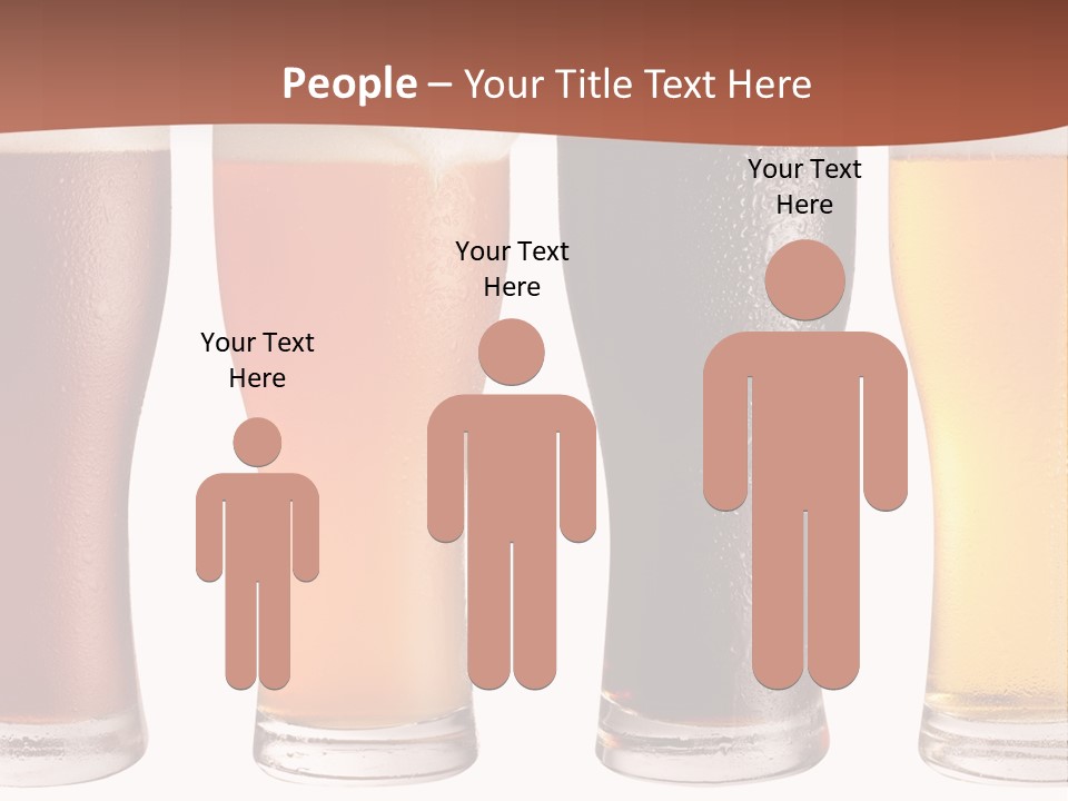 Life Gold Macro PowerPoint Template