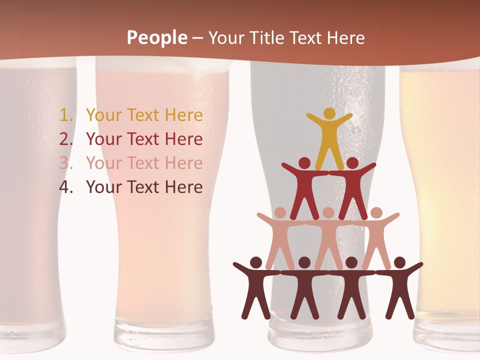 Life Gold Macro PowerPoint Template