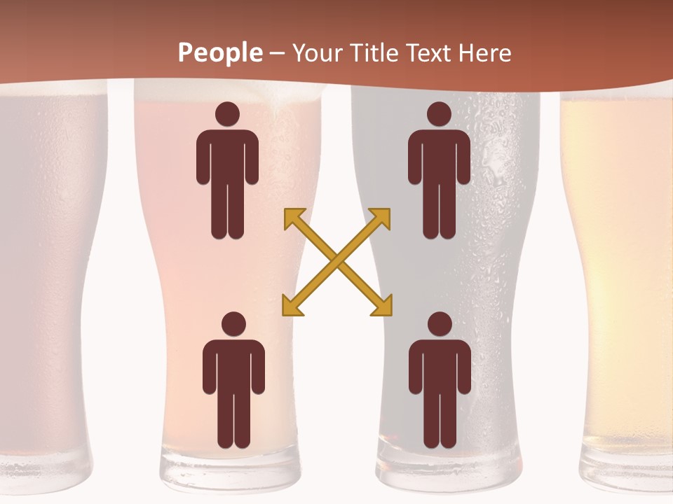 Life Gold Macro PowerPoint Template