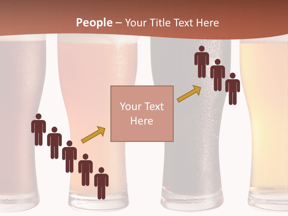 Life Gold Macro PowerPoint Template