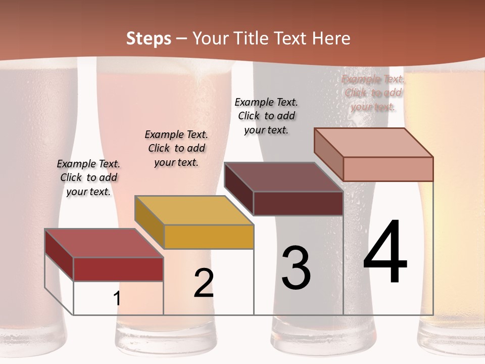 Life Gold Macro PowerPoint Template