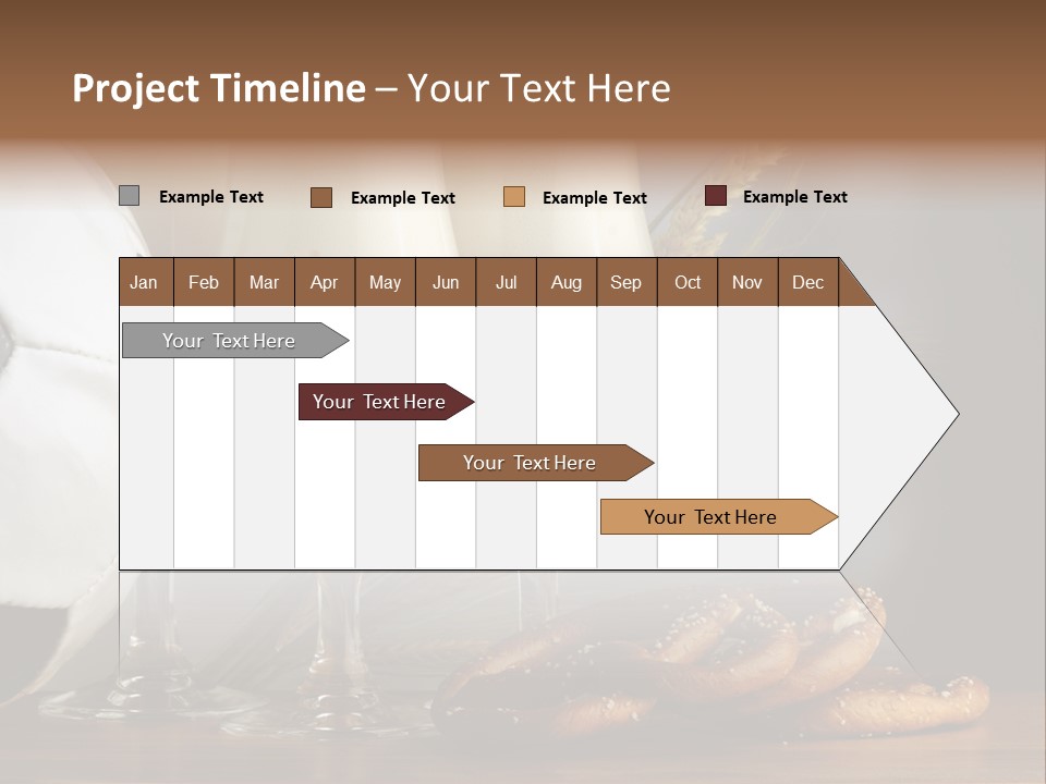 Drops Path Full PowerPoint Template