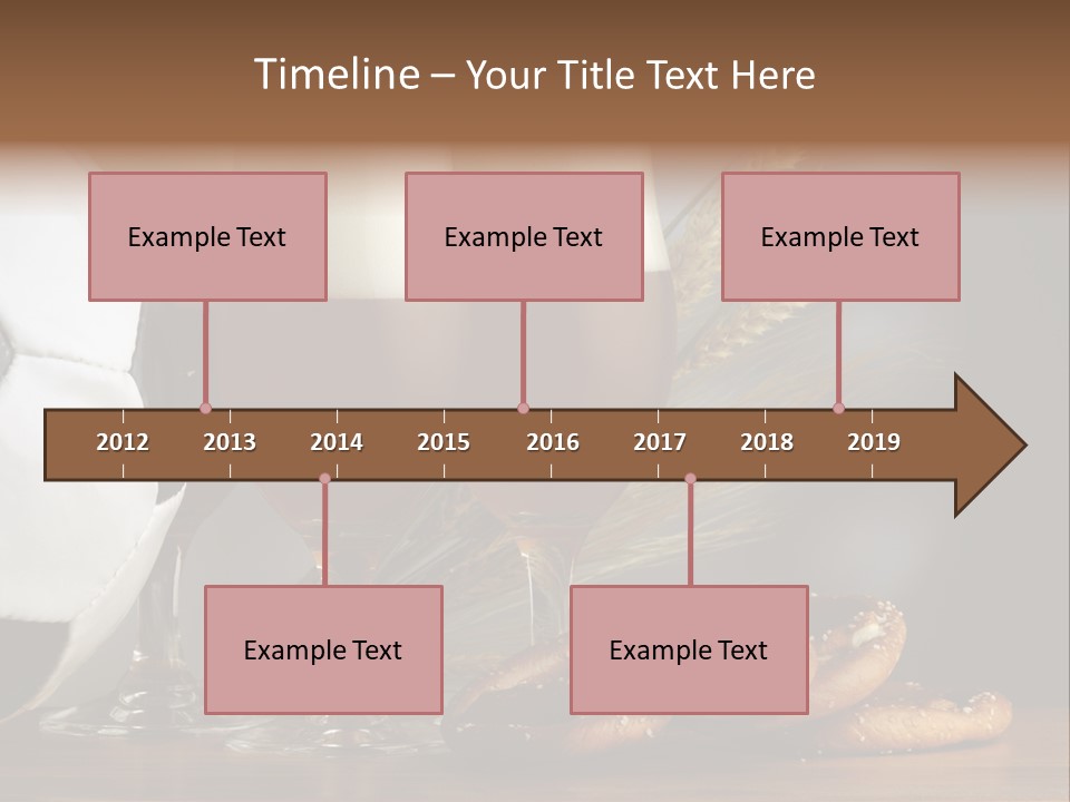 Drops Path Full PowerPoint Template