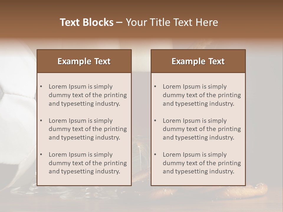 Drops Path Full PowerPoint Template