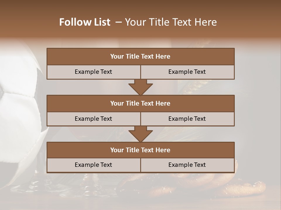 Drops Path Full PowerPoint Template