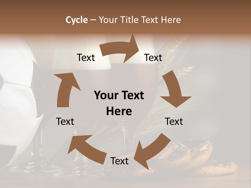 Drops Path Full PowerPoint Template