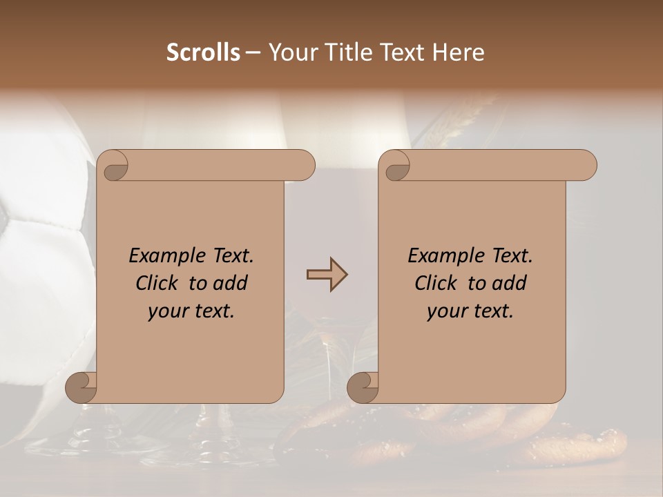 Drops Path Full PowerPoint Template