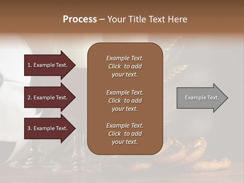 Drops Path Full PowerPoint Template