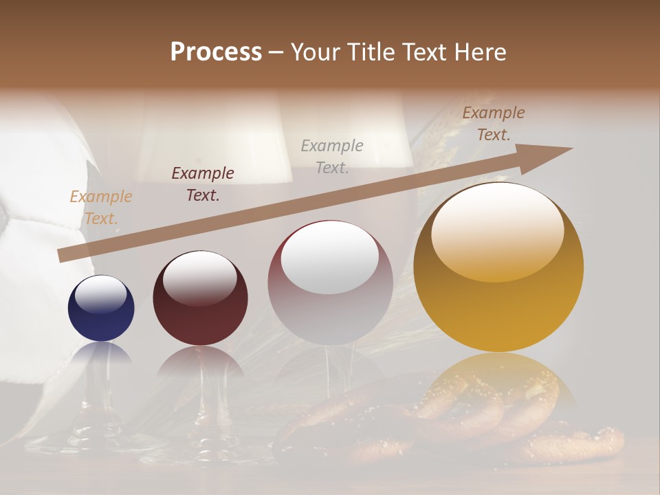 Drops Path Full PowerPoint Template