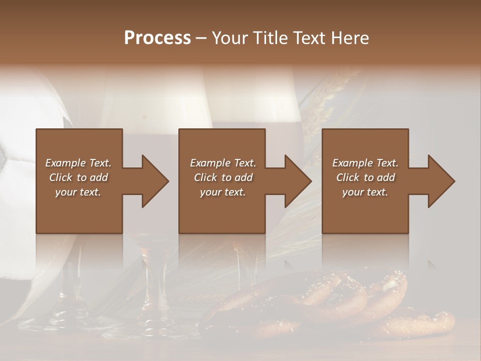 Drops Path Full PowerPoint Template