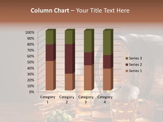 Cellar Brown Froth PowerPoint Template