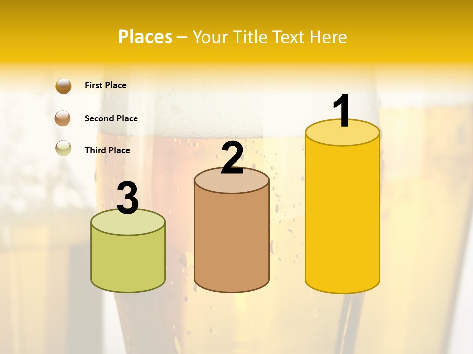 Booze Draft Lager PowerPoint Template