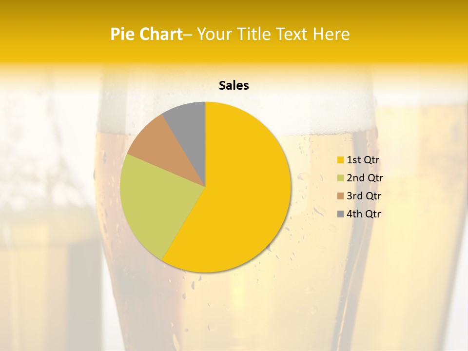 Booze Draft Lager PowerPoint Template
