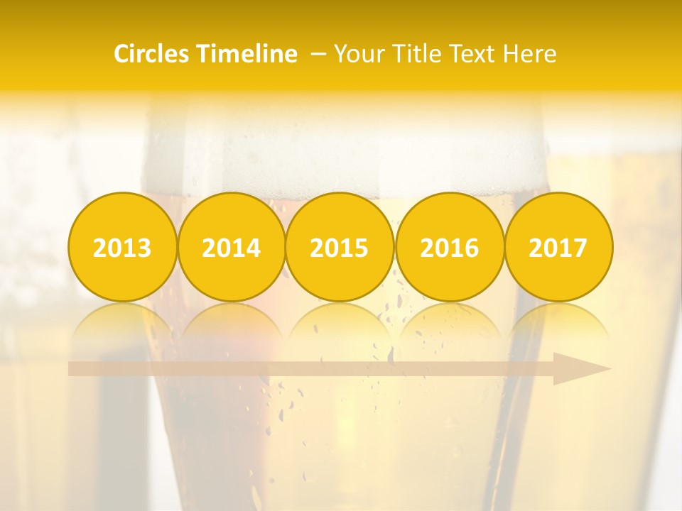 Booze Draft Lager PowerPoint Template