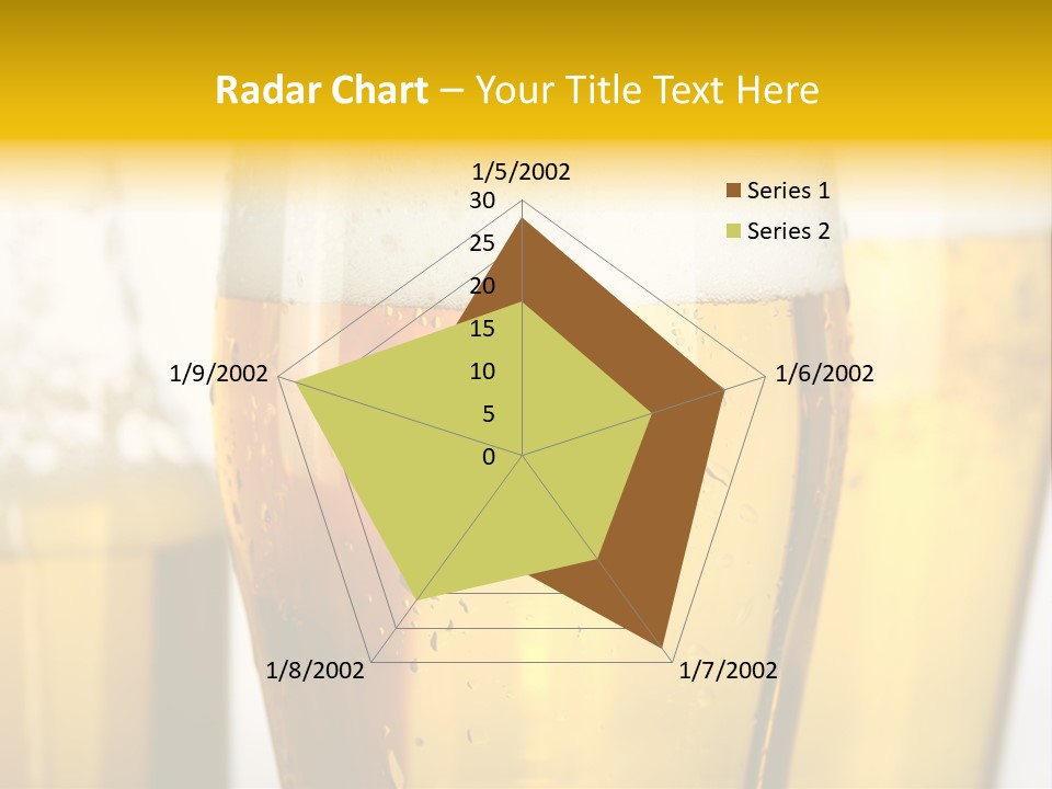 Booze Draft Lager PowerPoint Template