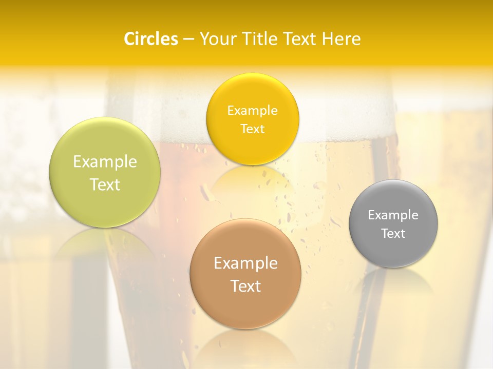 Booze Draft Lager PowerPoint Template