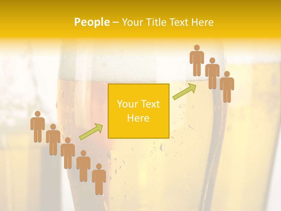 Booze Draft Lager PowerPoint Template